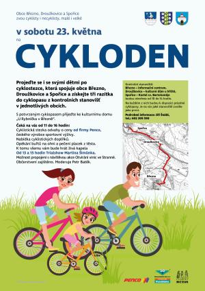 cyklistická akce v přírodě